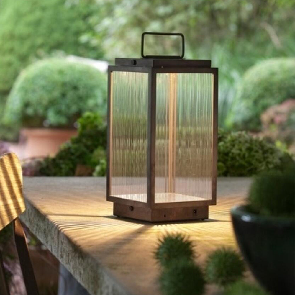 Orr Moderne Design LED Buitenlamp Rechthoekig Zwart Buiten