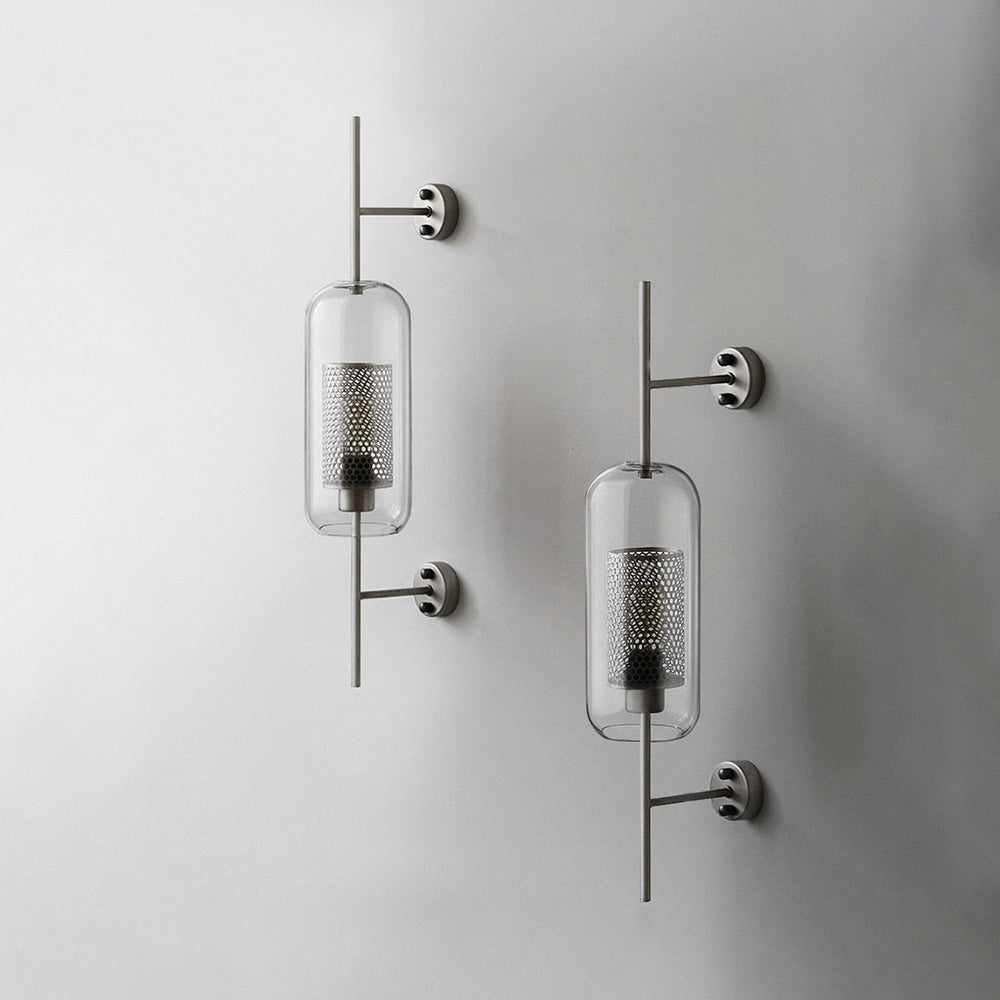Oneal Moderne Bol LED Wandlamp Metaal/Glas Silver/Goud Slaap/Woon/Eetkamer