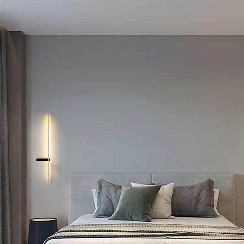 Edge Industriele LED Wandlamp Wit/Zwart/Rood Woon/Slaapkamer Metaal&Acryl
