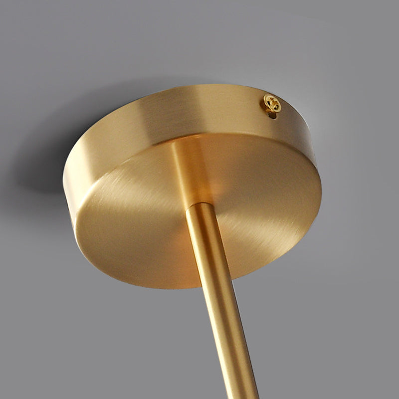 Sanna Vintage LED Plafondlamp Rookgrijs Cognac Metaal Glas Slaapkamer Woonkamer