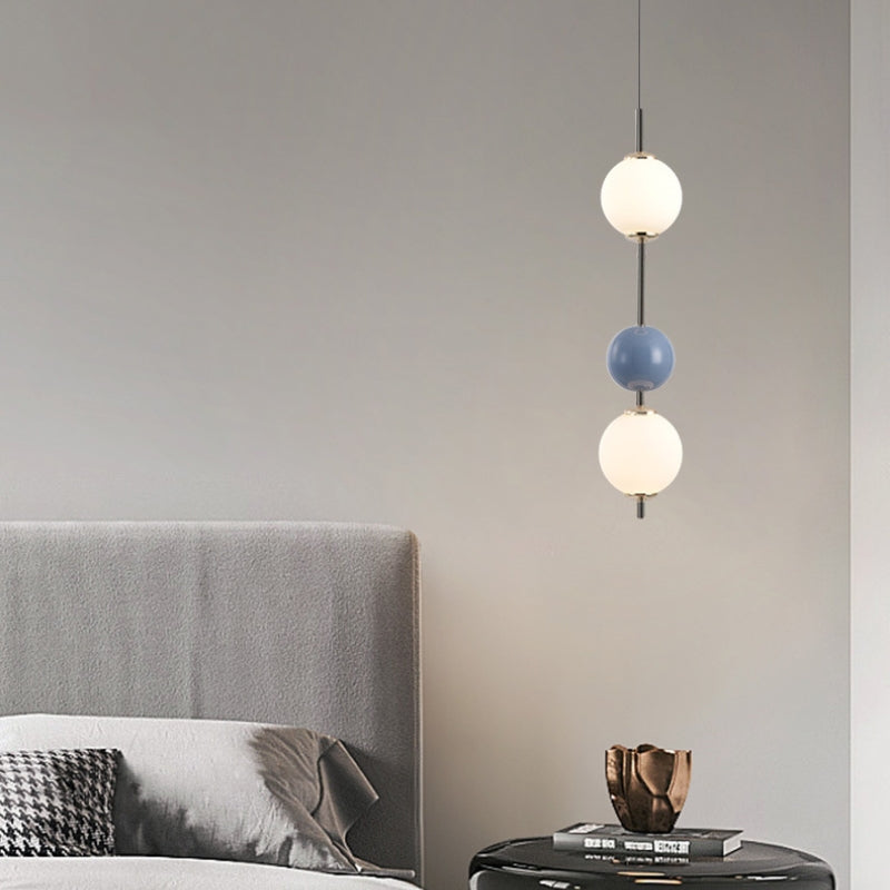 Valentina Modern LED Hanglampen Rood Metaal Slaapkamer Woonkamer
