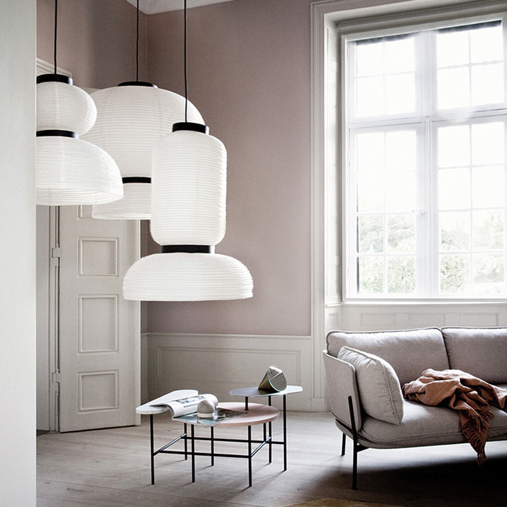 Renée Moderne LED Hanglamp Metaal/Kunstzijde Wit/Zwart Slaap/Woon/Eetkamer