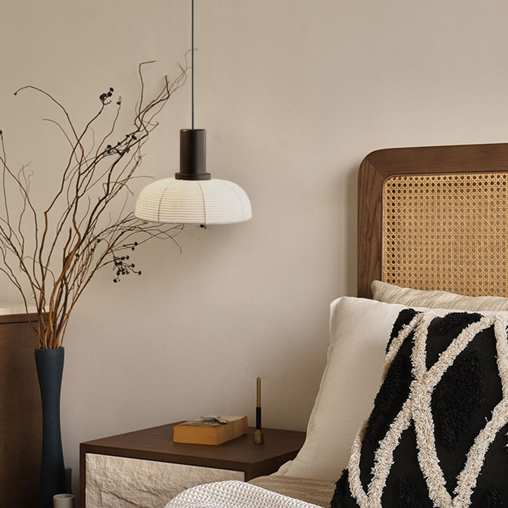Ozawa Design LED Hanglamp Metaal/Stof Beige Slaap/Woon/Eetkamer