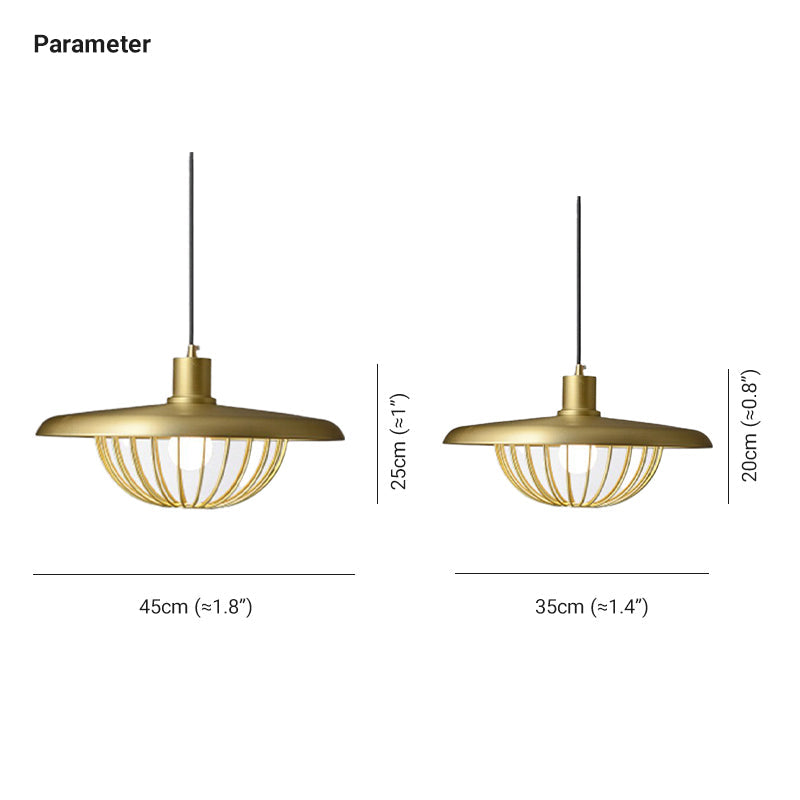 Cairns Modern LED Hanglamp Goud/Bruin/Grijs/Bruin/Hout Metaal Woonkamer
