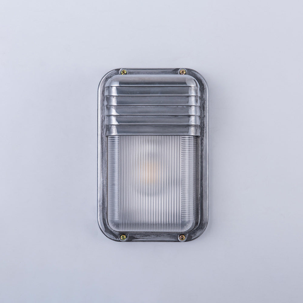 Orr Moderne Design LED Wandlamp Geometrisch  Metaal/Glas Zilver Buiten Binnenplaats/Omheining/Balkon