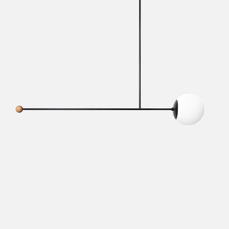 Avi Minimalistische Ronde Metalen LED Hanglamp, Eetk/Woonkamer
