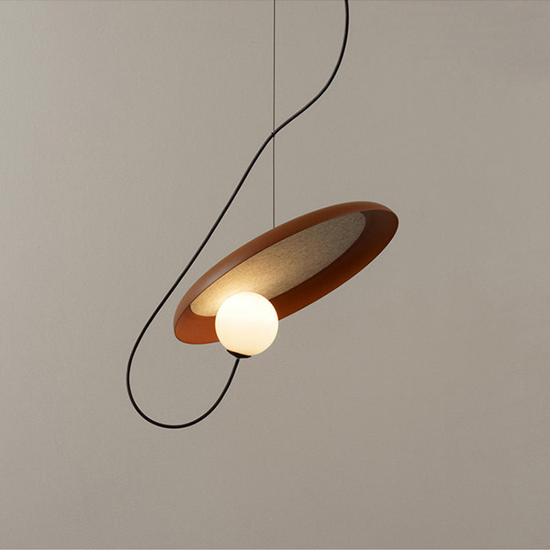 Avi Stijlvolle Art Deco Hanglampen Zwart/Wit/Koper Slaap/Woonkamer