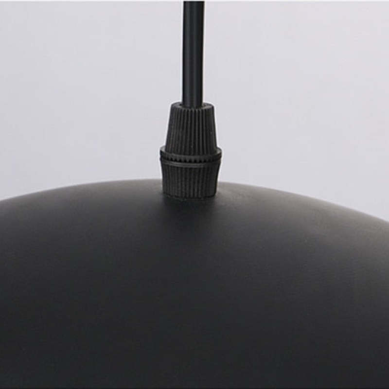 Nazifa Modene LED Hanglamp Zwart/Wit Metaal Slaap/Eet/Woonkamer