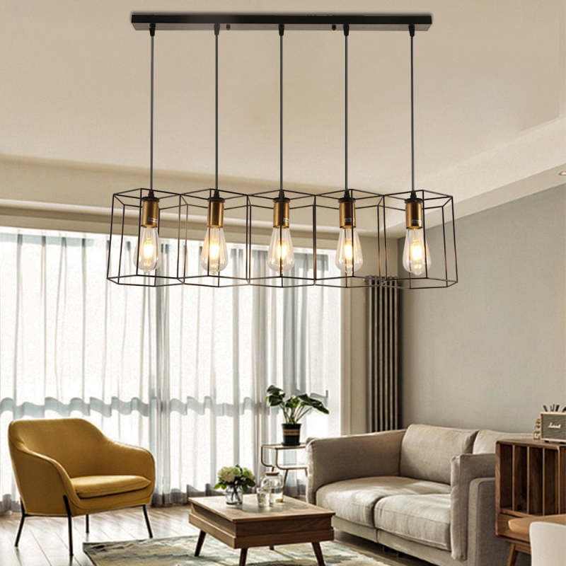 Bouvet Vintage Design LED Hanglampen Metaal Eetkamer Slaapkamer