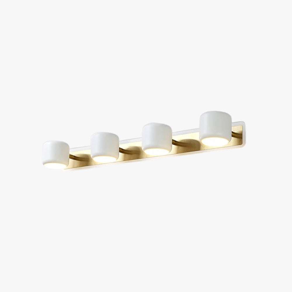 Cooley Ronde LED Wandlamp Zwart Wit Metaal Woonkamer Slaapkamer
