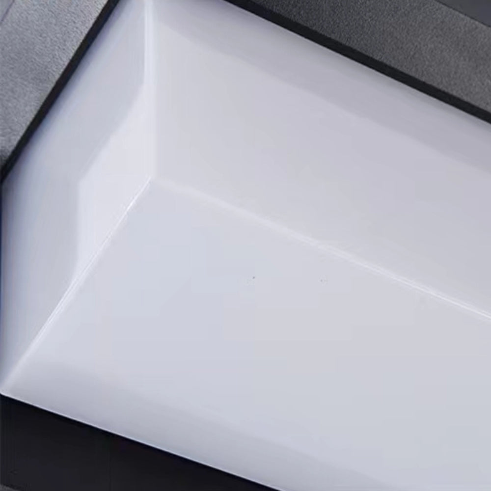 Orr Moderne Design LED Wandlamp Zwart Wit Metaal Acryl Buiten