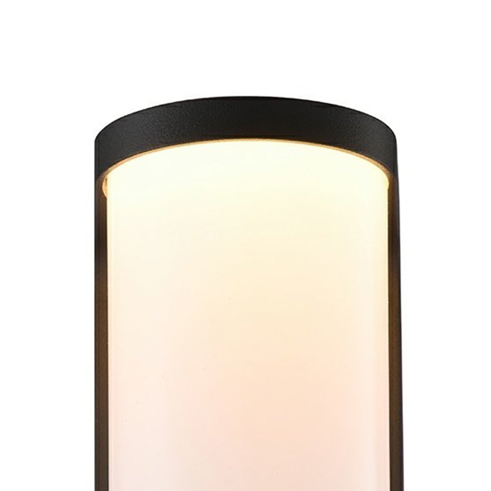 Orr Moderne Cilinder LED Buitenlamp Metaal Zwart Tuin/Stoeprand/Balkon