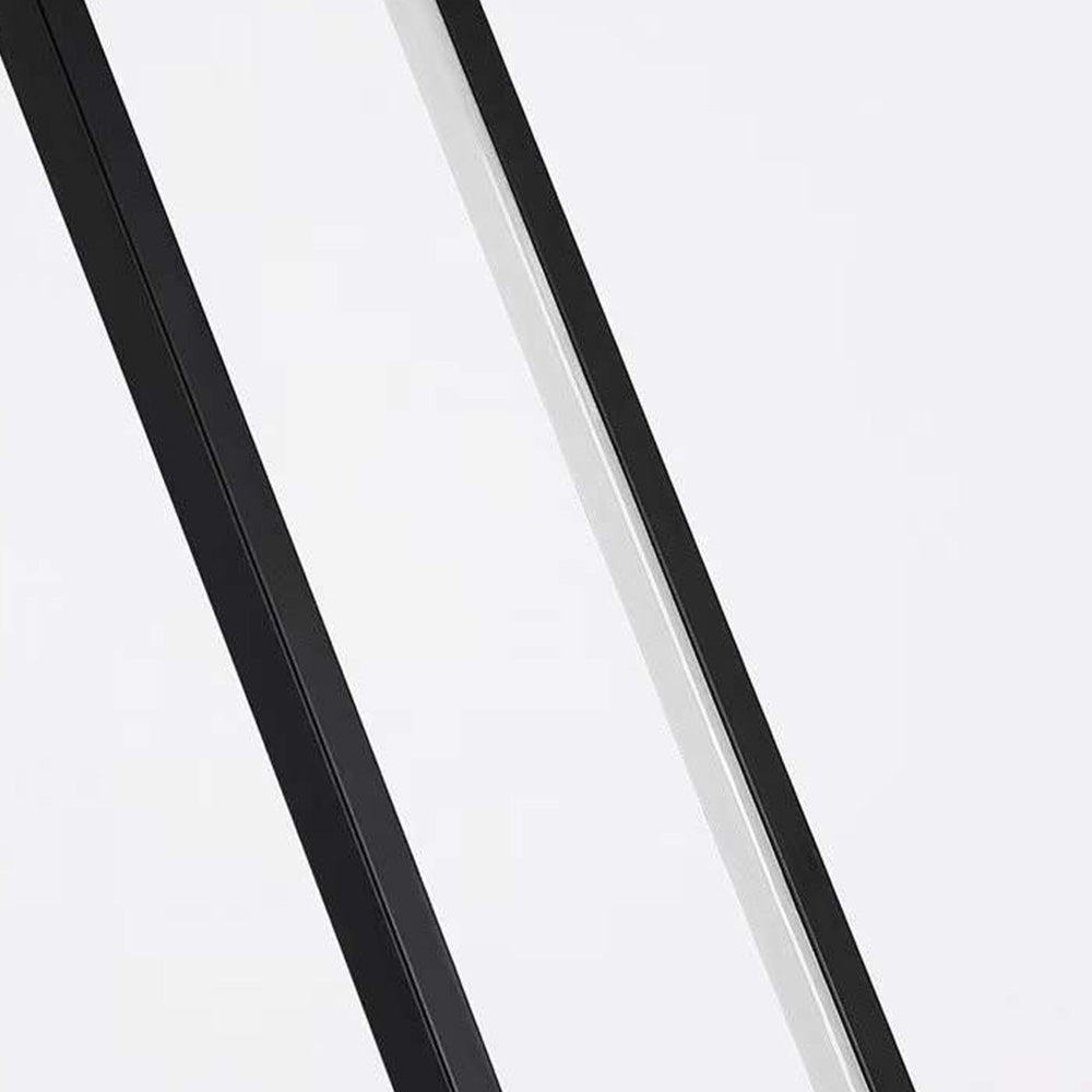 Edge Industriele LED Vloerlamp Schwarz Metaal Woon/Slaapkamer