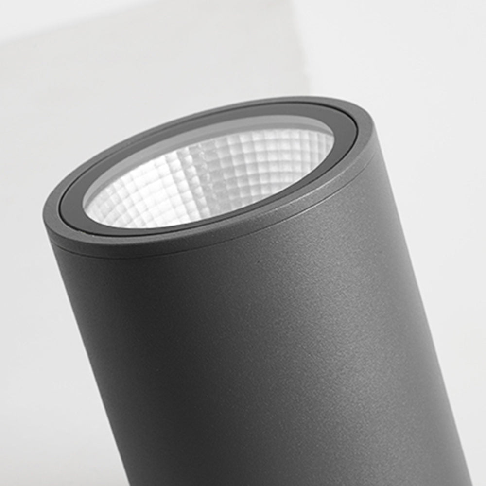 Orr Modern LED Rond Kleine Witte Zwart Metaal Woonkamer Buiten