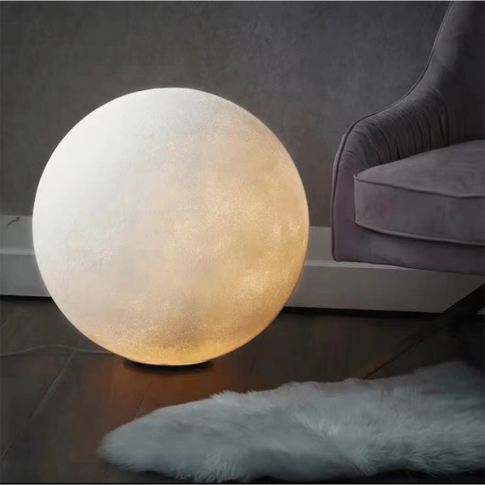 Elif Bol Design LED Vloerlamp Hars Metaal Eetkamer Woonkamer