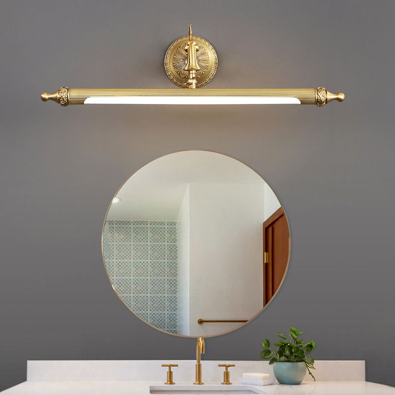 Félicie Vintage Lineaire Badkamer Wandlamp Koper Acryl Woonkamer Eetkamer
