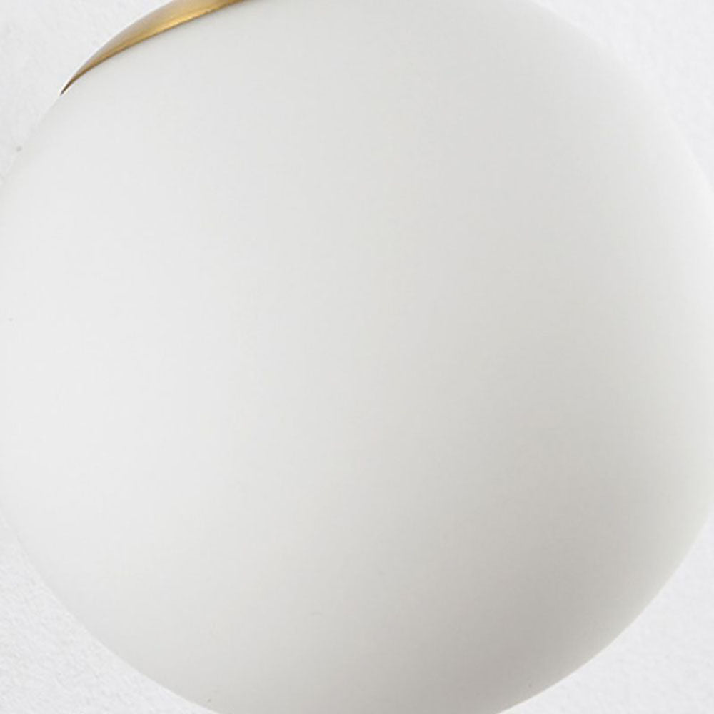 Valentina Moderne Design LED Wandlamp Globe Metaal/Glas Zwart/Goud Hal/Eetkamer/Woonkamer