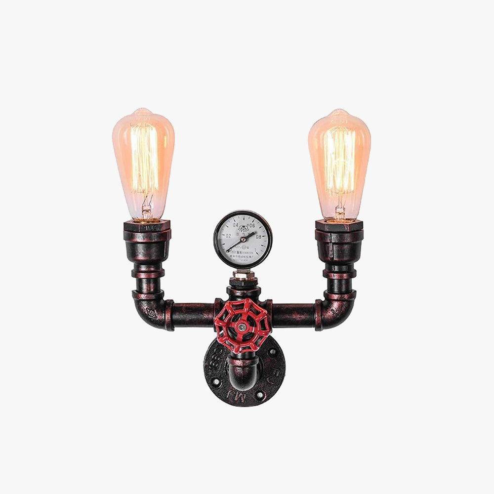 Alessio Industriele LED Wandlamp Metaal Woonkamer Slaapkamer