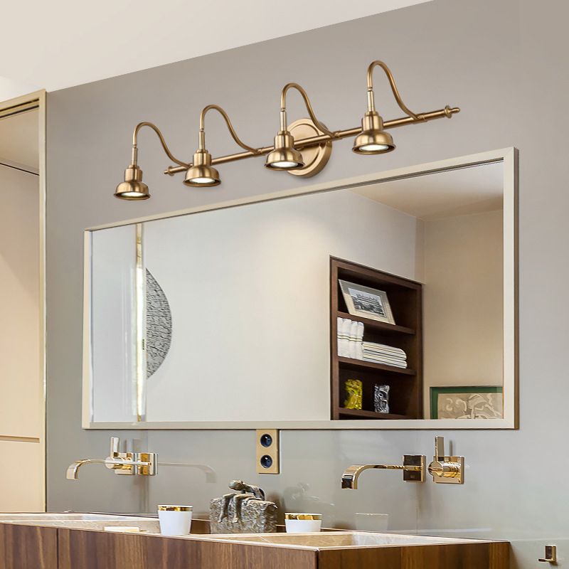 Eryn Design LED Wandlamp Metaal Goud Slaapkamer/Woonkamer/Badkamer