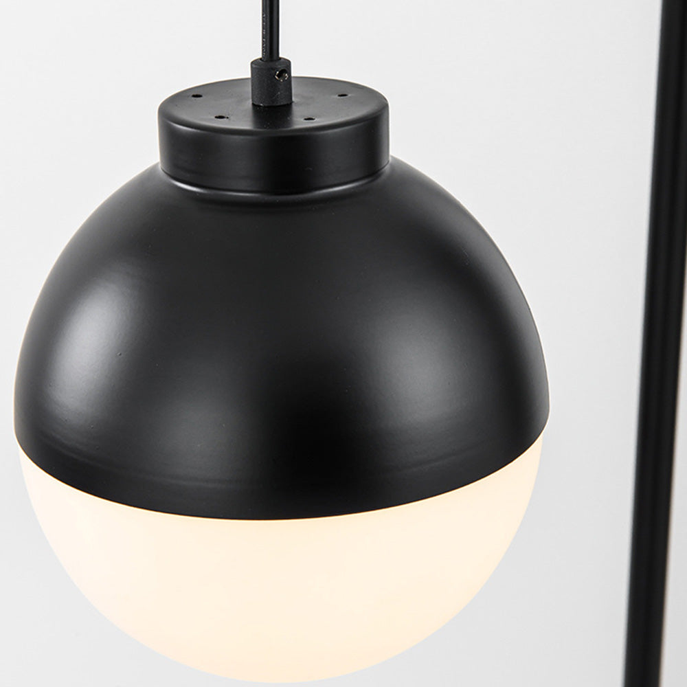 Valentina Ronde Design LED Vloerlamp Metaal Glas Woonkamer Slaapkamer