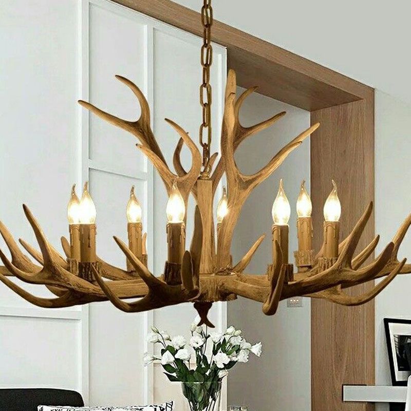 Austin Moderne Design Hertengewei LED Hanglamp Slaapk/Woonkamer
