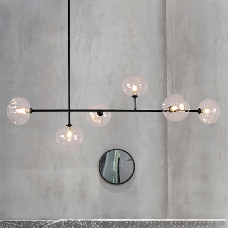 Valentina Moderne LED Hanglamp Zwart Metaal Woonkamer Slaapkamer