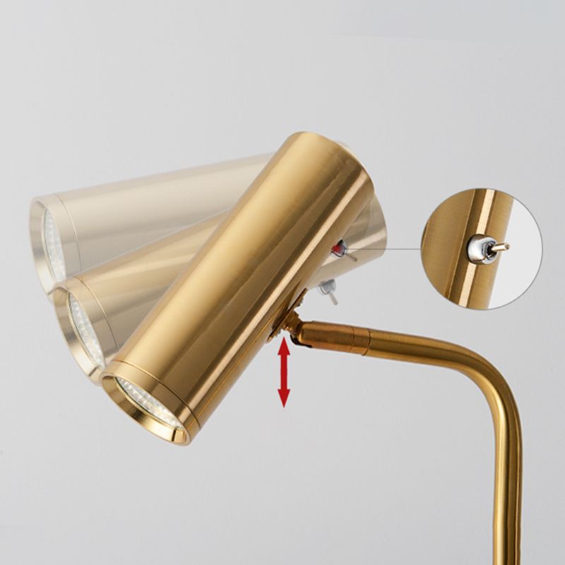 Freja Minimalistisch Modern Design Metaal Vloerlampen Zwart Wit Goud Slaapkamer