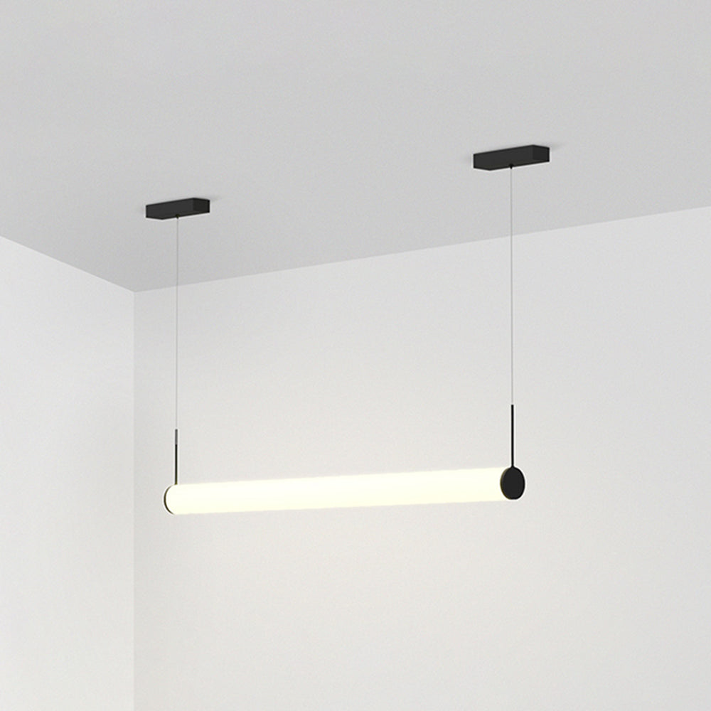 Edge Moderne Industriele LED Hanglamp Zwart Hal/Tuin Buiten Metaal&Acryl