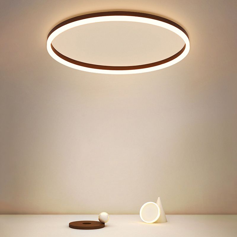 Quinn Moderne LED Plafondlamp Zwart Metaal Woonkamer Eetkamer