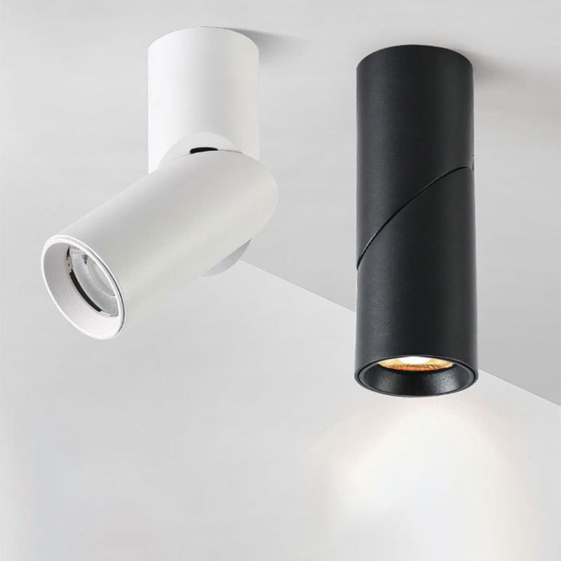 Vovak Moderne Design LED Spotlight Metaal Zwart / Wit Woonkamer