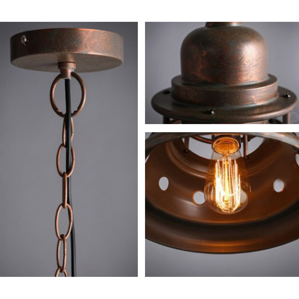 Alessio Industriele Retro LED Hanglamp Metaal Binnen Slaapkamer