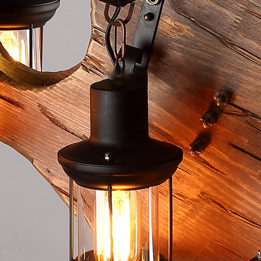 Austin Retro Gitaar Hanglamp Metaal Hout Slaapkamer Woonkamer