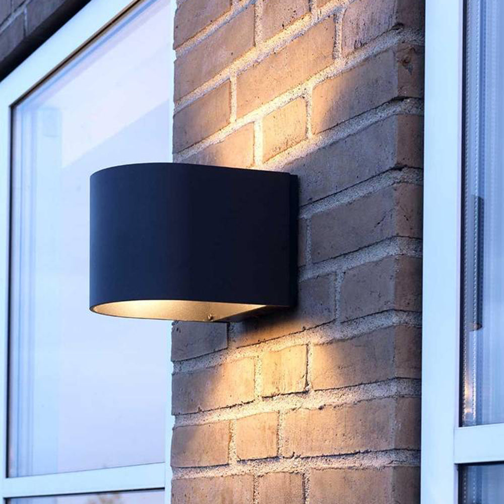 Orr Moderne Design LED Buitenlamp Metaal Zwart Tuin Buiten