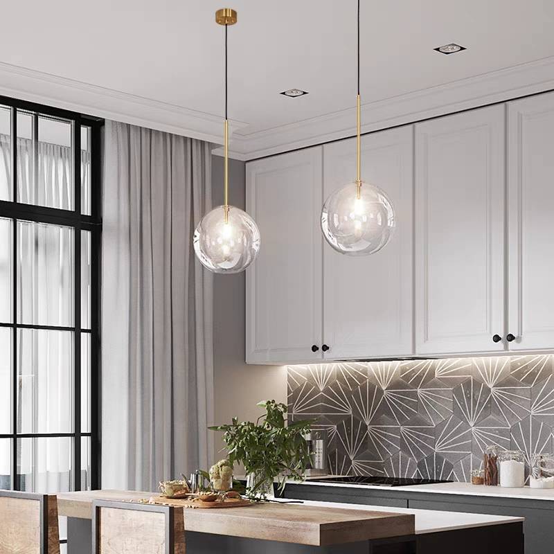 Valentina Moderne Design LED Hanglamp Glas Slaapkamer Woonkamer