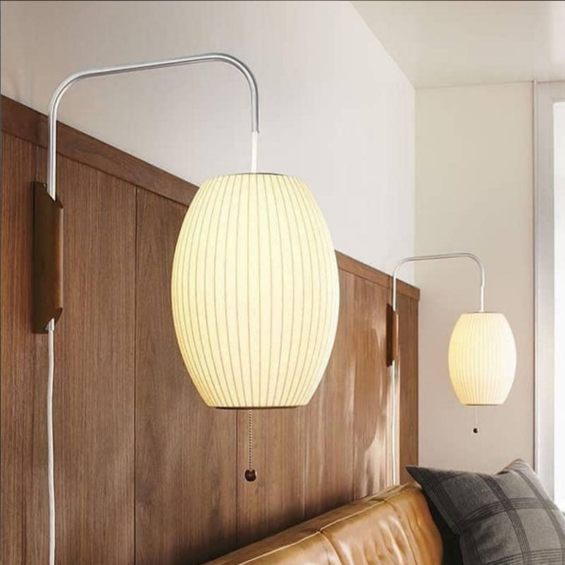 Renée Moderne Rond Metaal Hout Binnen Wandlampen Woonkamer