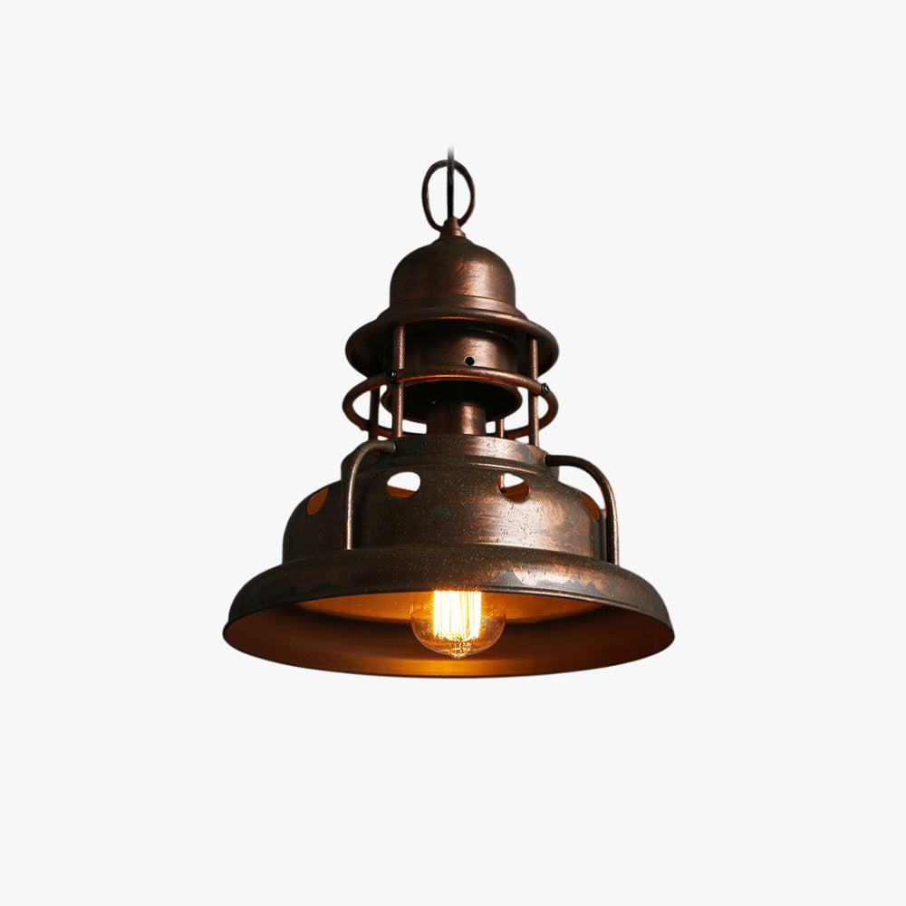 Alessio Industriele Retro LED Hanglamp Metaal Binnen Slaapkamer