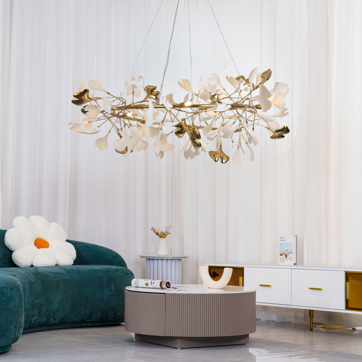Olivia Moderne LED Design Hanglamp Metaal Woonkamer/Slaapkamer