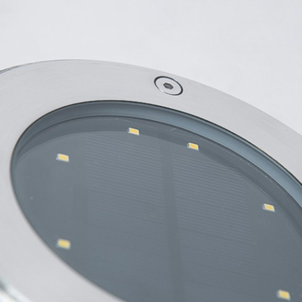 Orr Moderne Ronde LED Buitenlamp Zwart/Acryl Metaal Hal Tuin