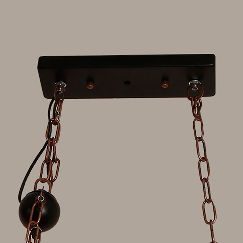 Austin Farmhouse Guitar Pendant Light, Metal/Wood, Walnut