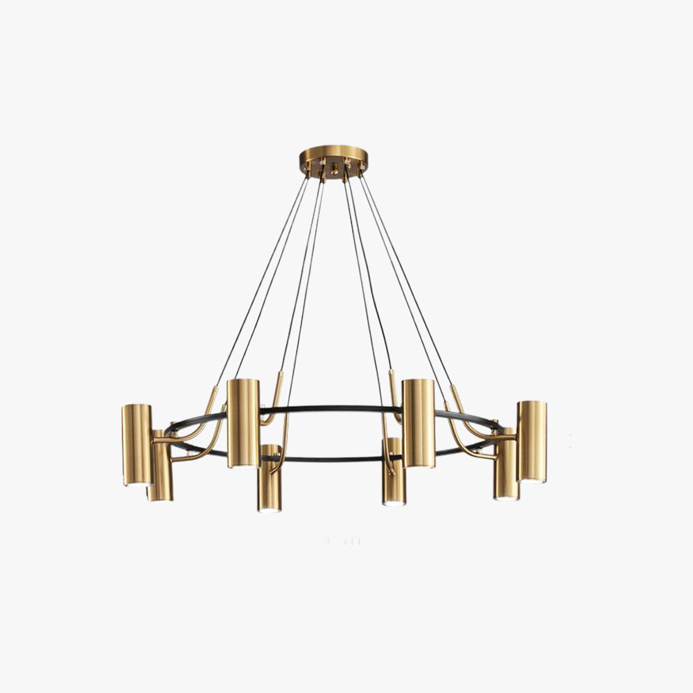 Weiss Moderne Ronde LED Hanglamp Metaal Goud Slaap/Woon/Eetkamer