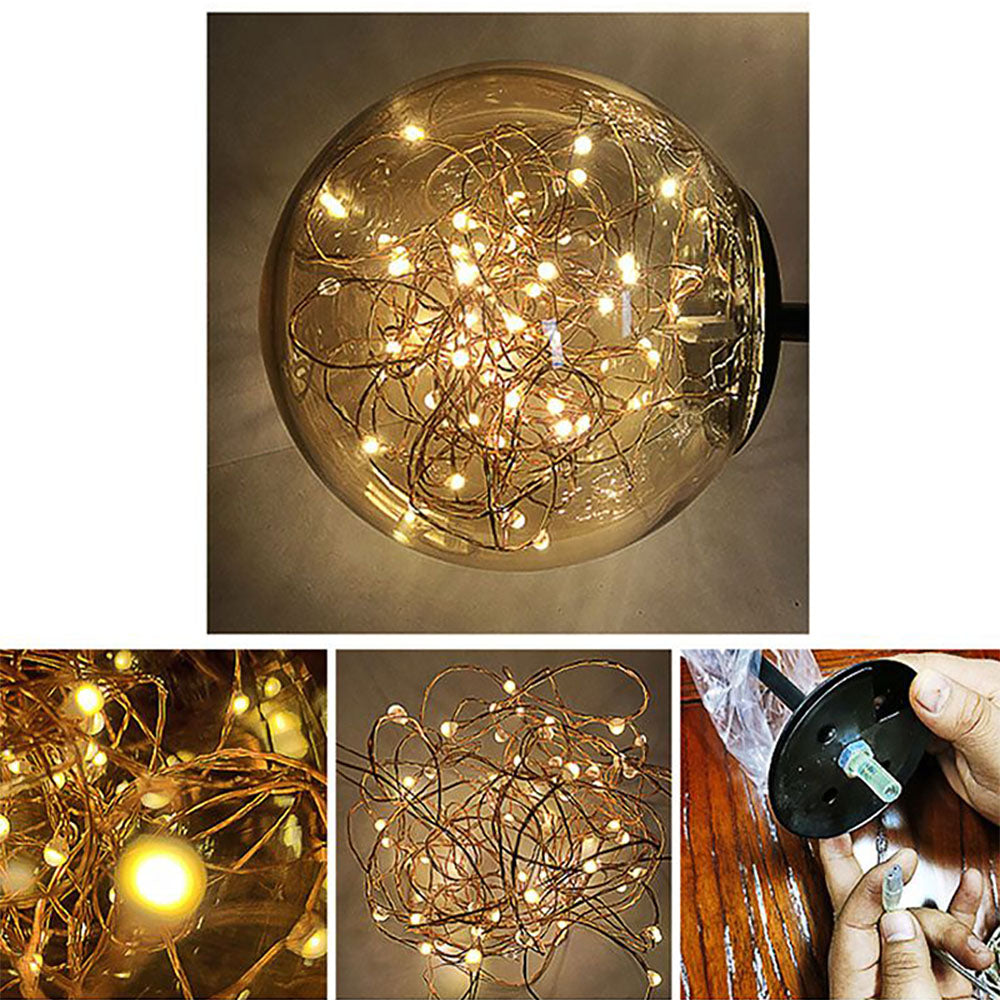 Valentina Starry Bubble Modern Design LED Wandlamp Goud/Swart Woonkamer/Slaapkame