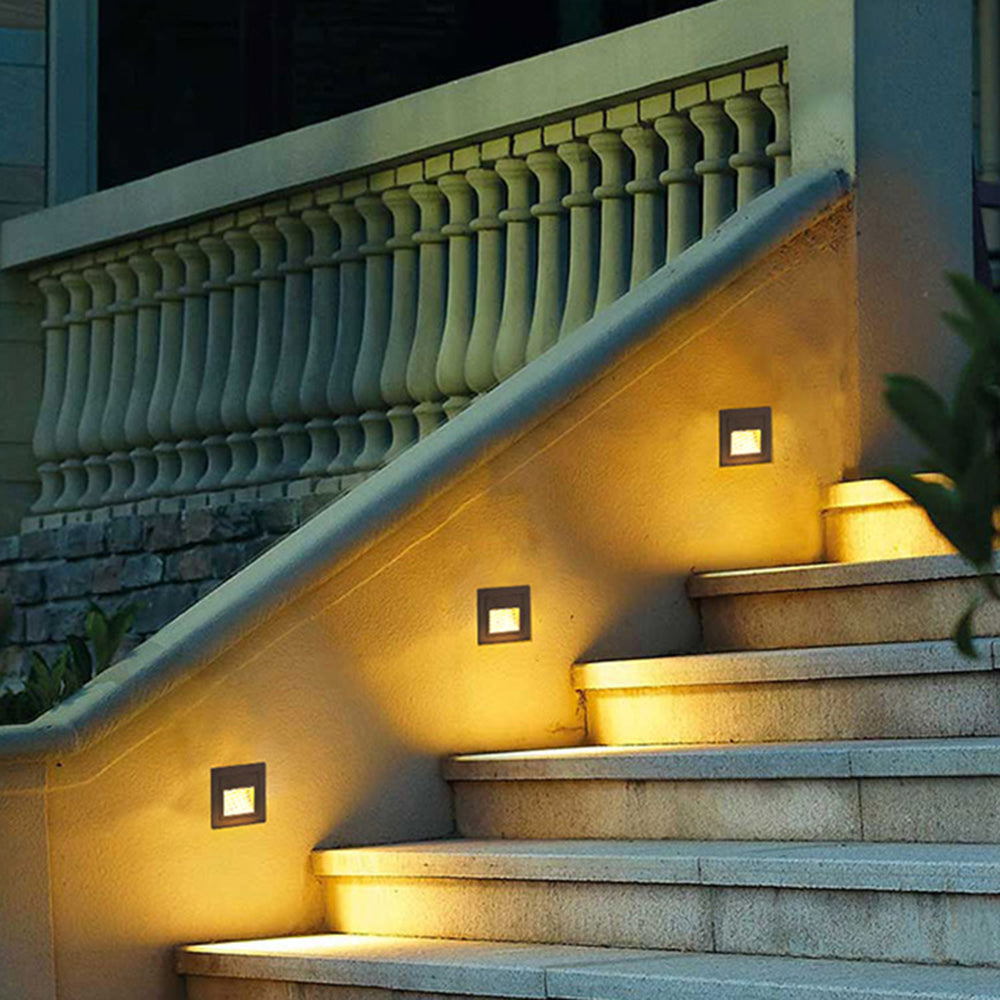 Orr Moderne Wandlamp Zwart/Wit/Grijs Metaal Buiten Trappenhuis