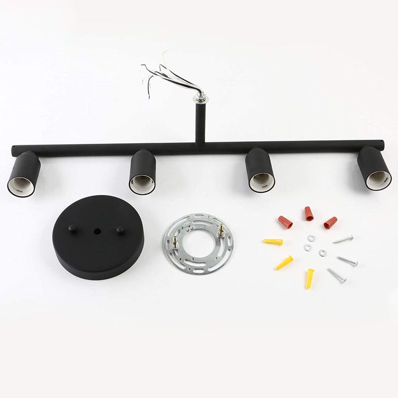Alessio Modern Industriele LED Wandlamp Zwart Metaal/Glas Woon/Slaapkamer