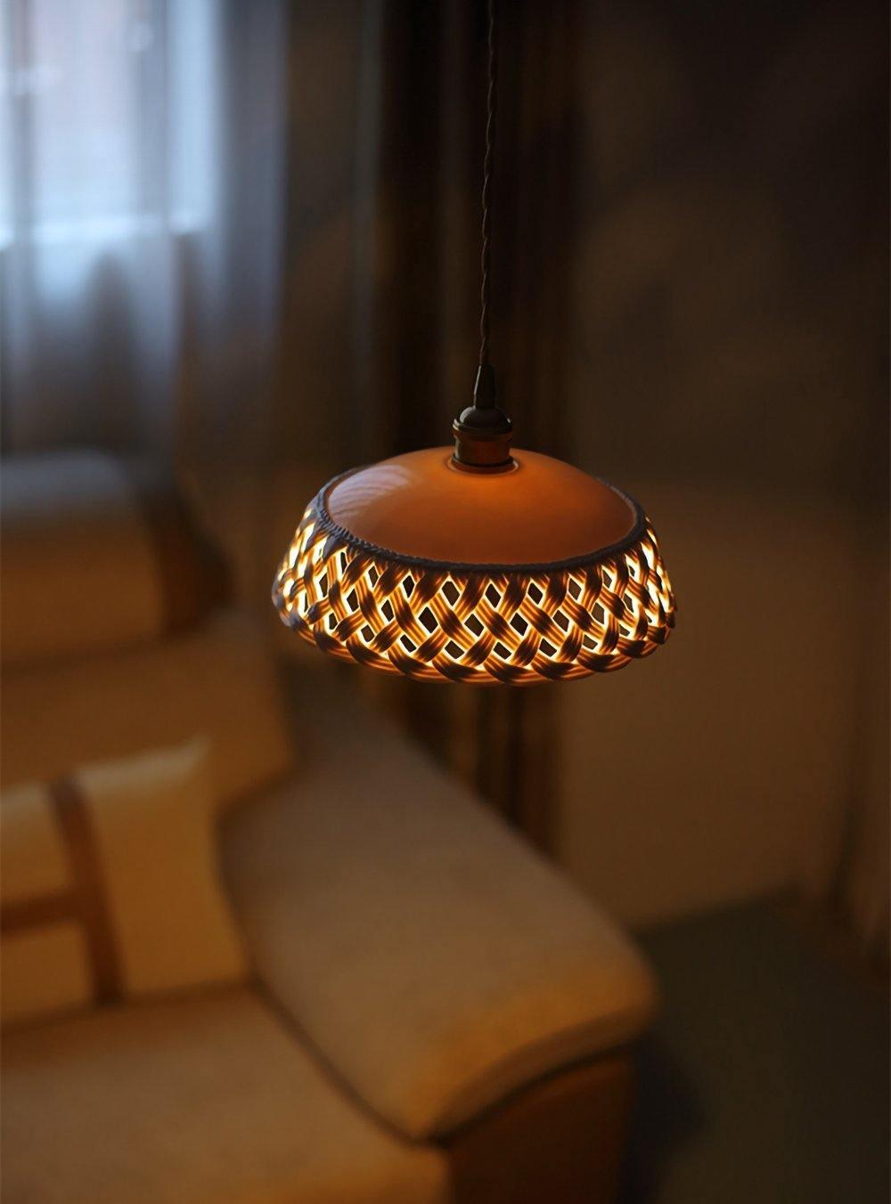 Seluna keramische hanglamp