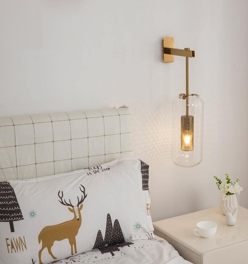 Eirinette Premium Noordse kunst glas wandlamp