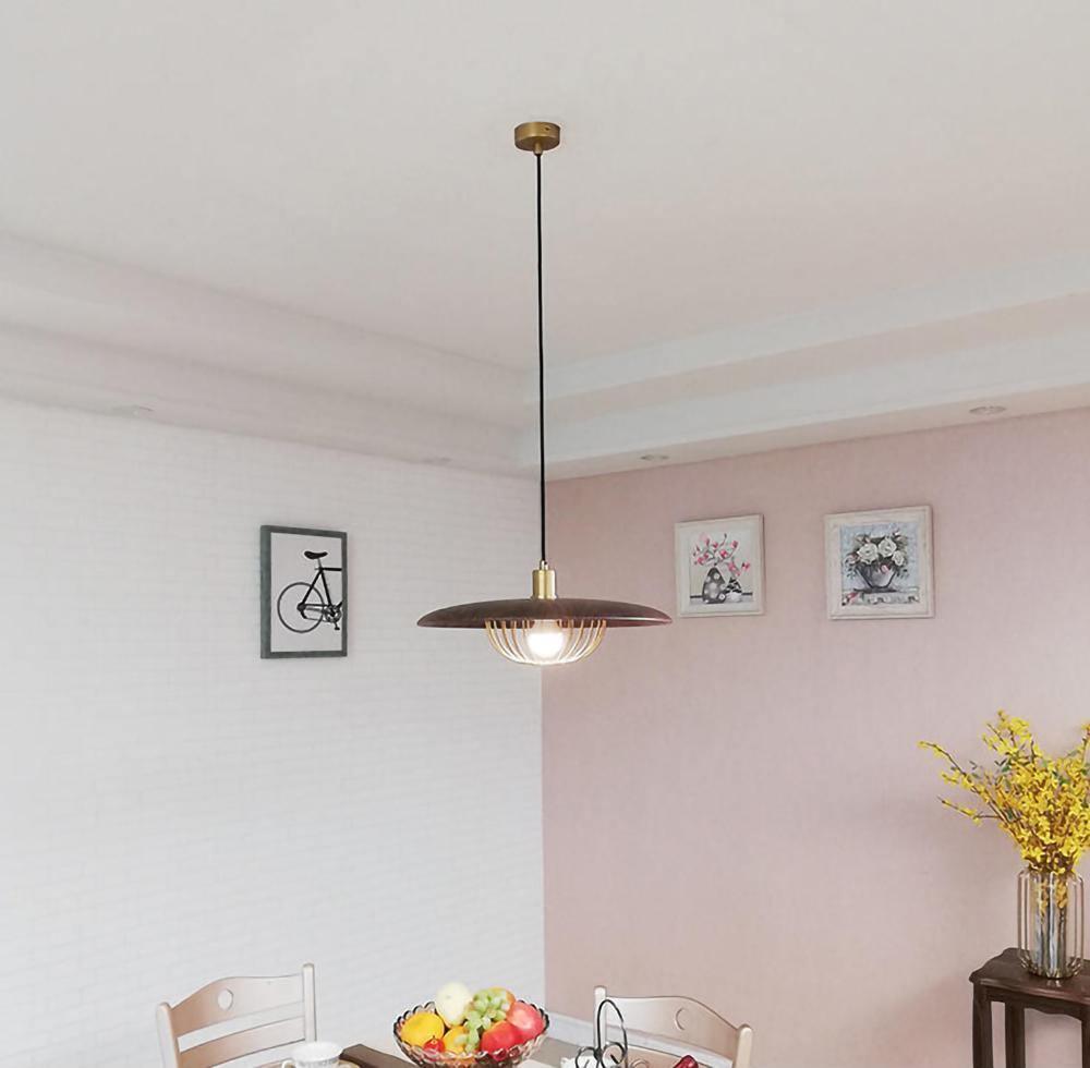 Rinoira Hout Retro Vintage Hanglamp