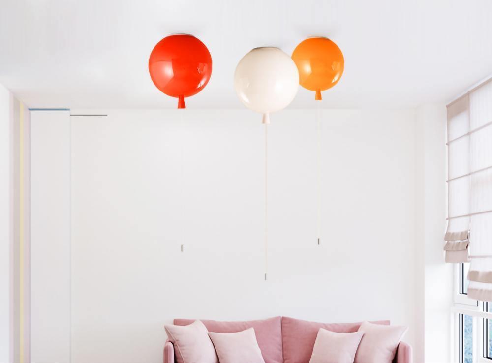Elaron hanglamp ballonvorm speels