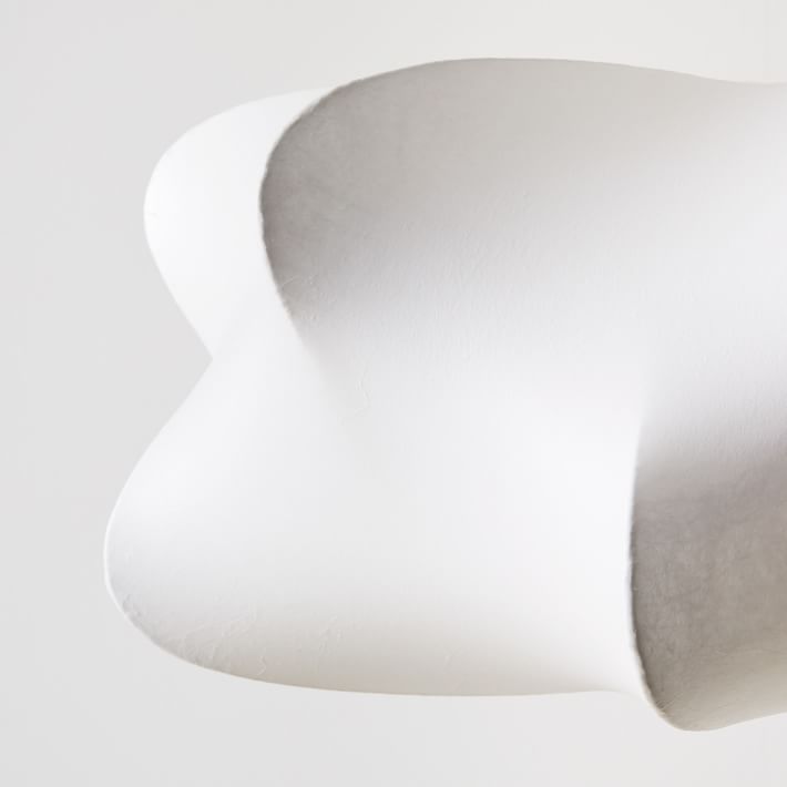 Bibi hanglamp met decoratieve zijden kap