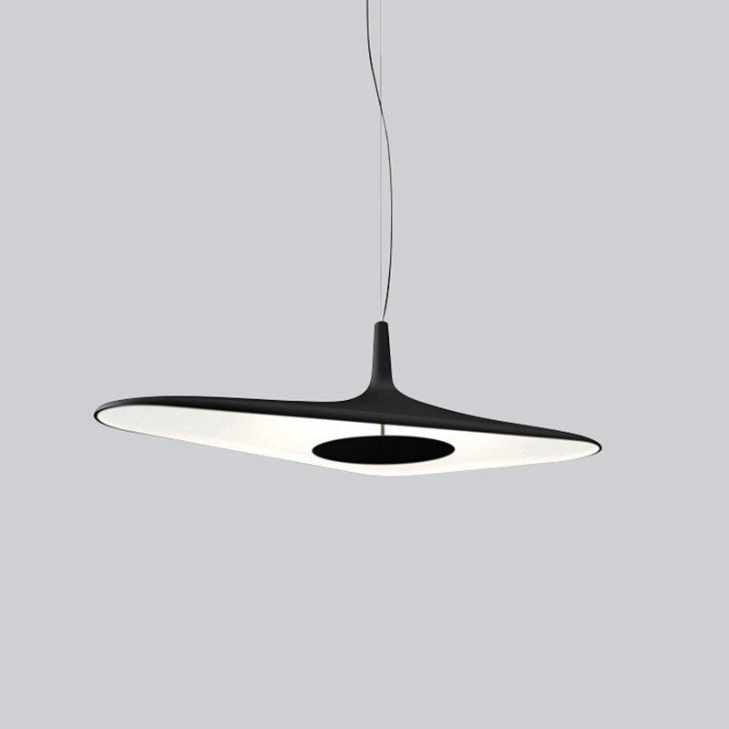 Carins Moderne Creatieve LED Hanglamp Zwart/Wit Hars Woonkamer