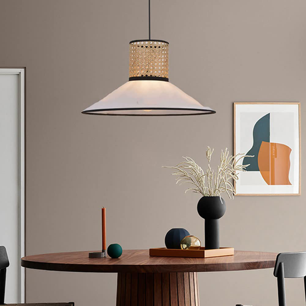 Ritta Grote LED Hanglamp Zwart Metaal Acryl Eetkamer Woonkamer